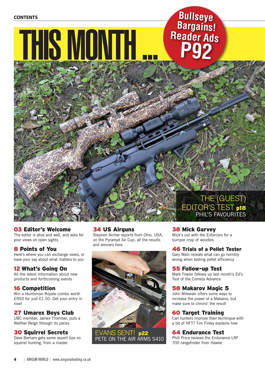 Airgun World Preview Pages