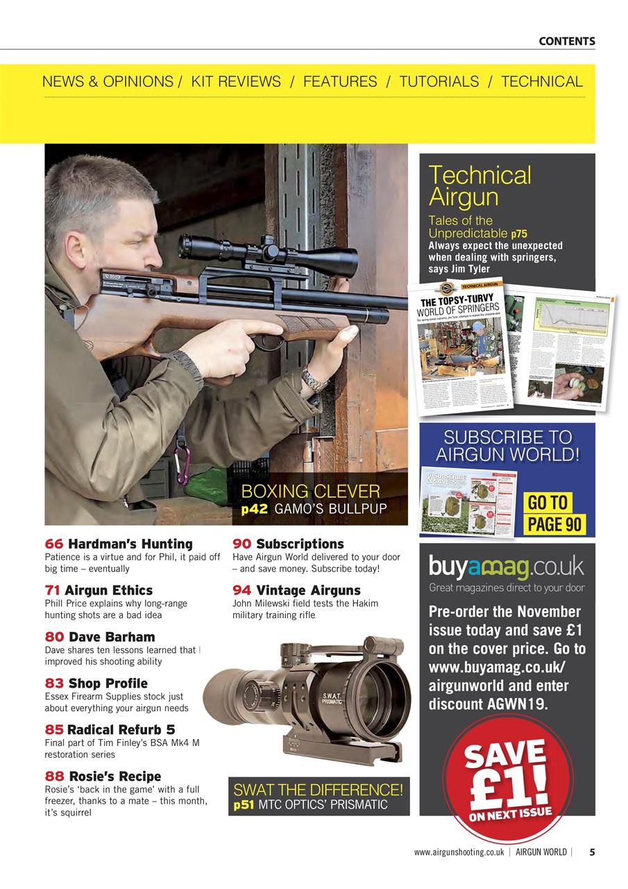 Airgun World Preview Pages
