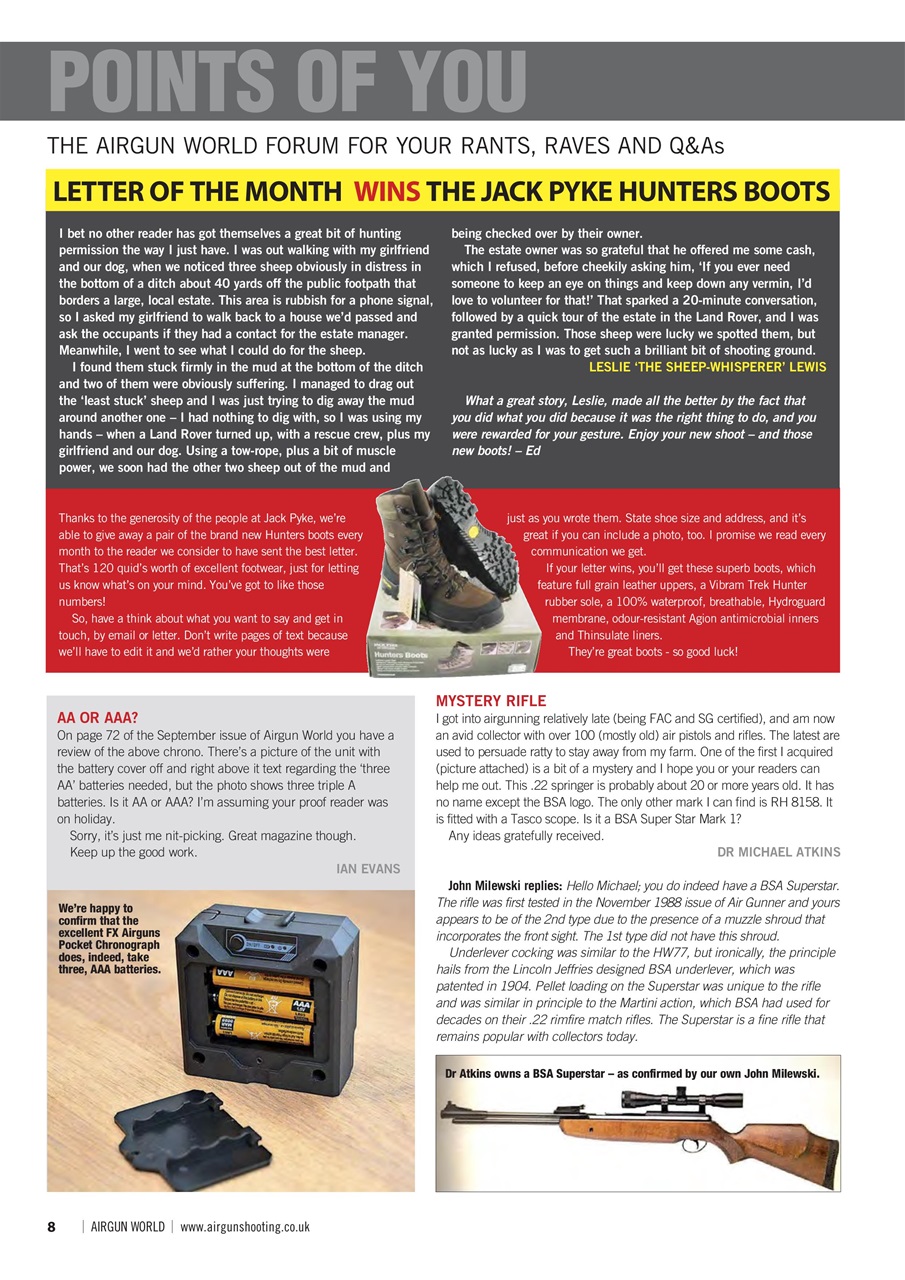 Airgun World Preview Pages
