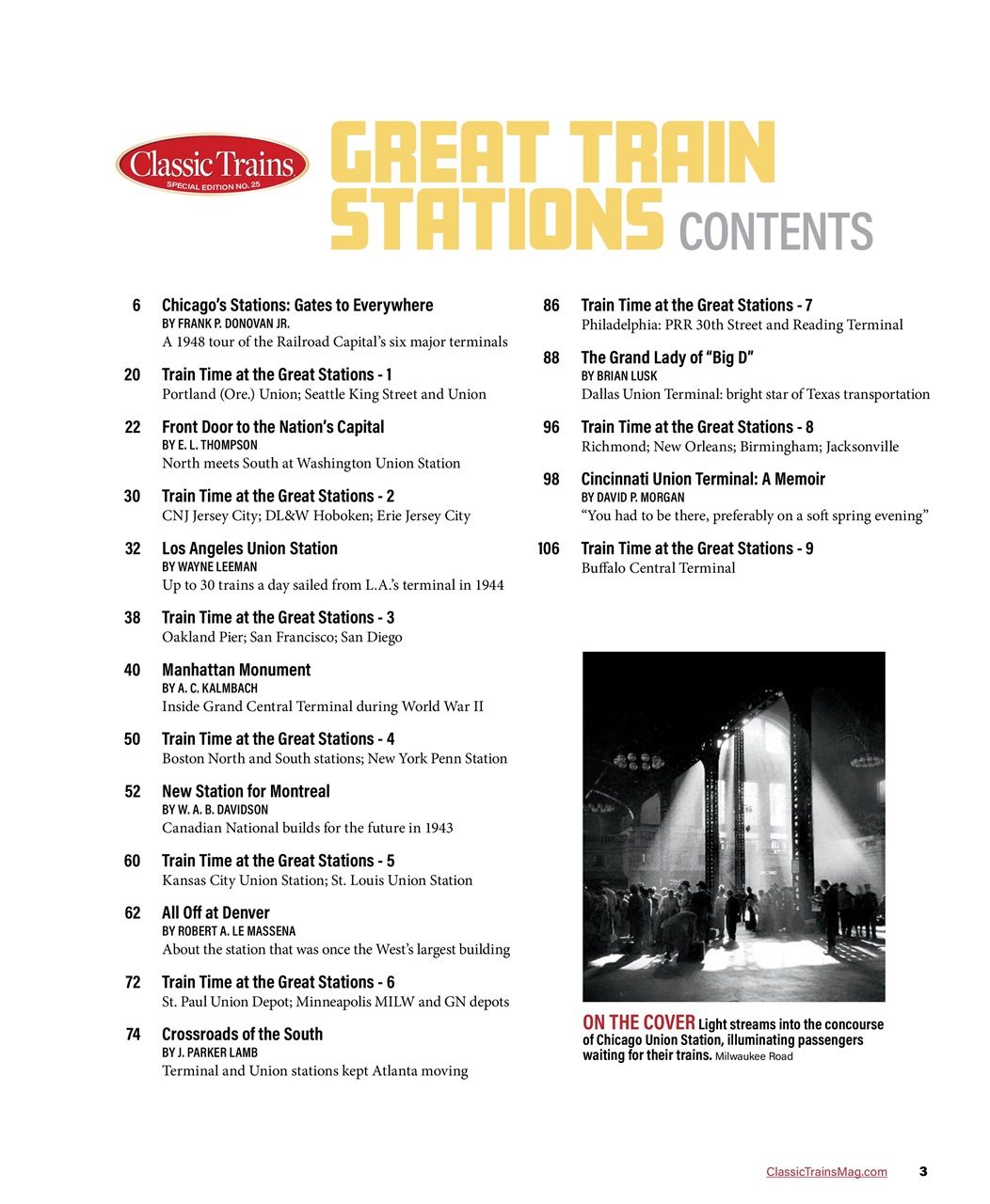 Classic Trains Preview Pages