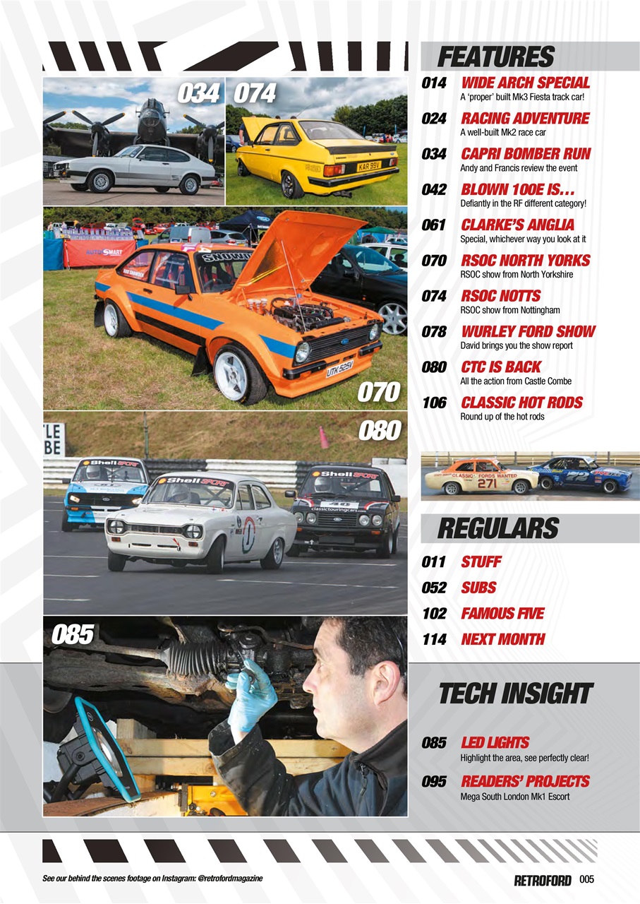 Retro Ford Preview Pages