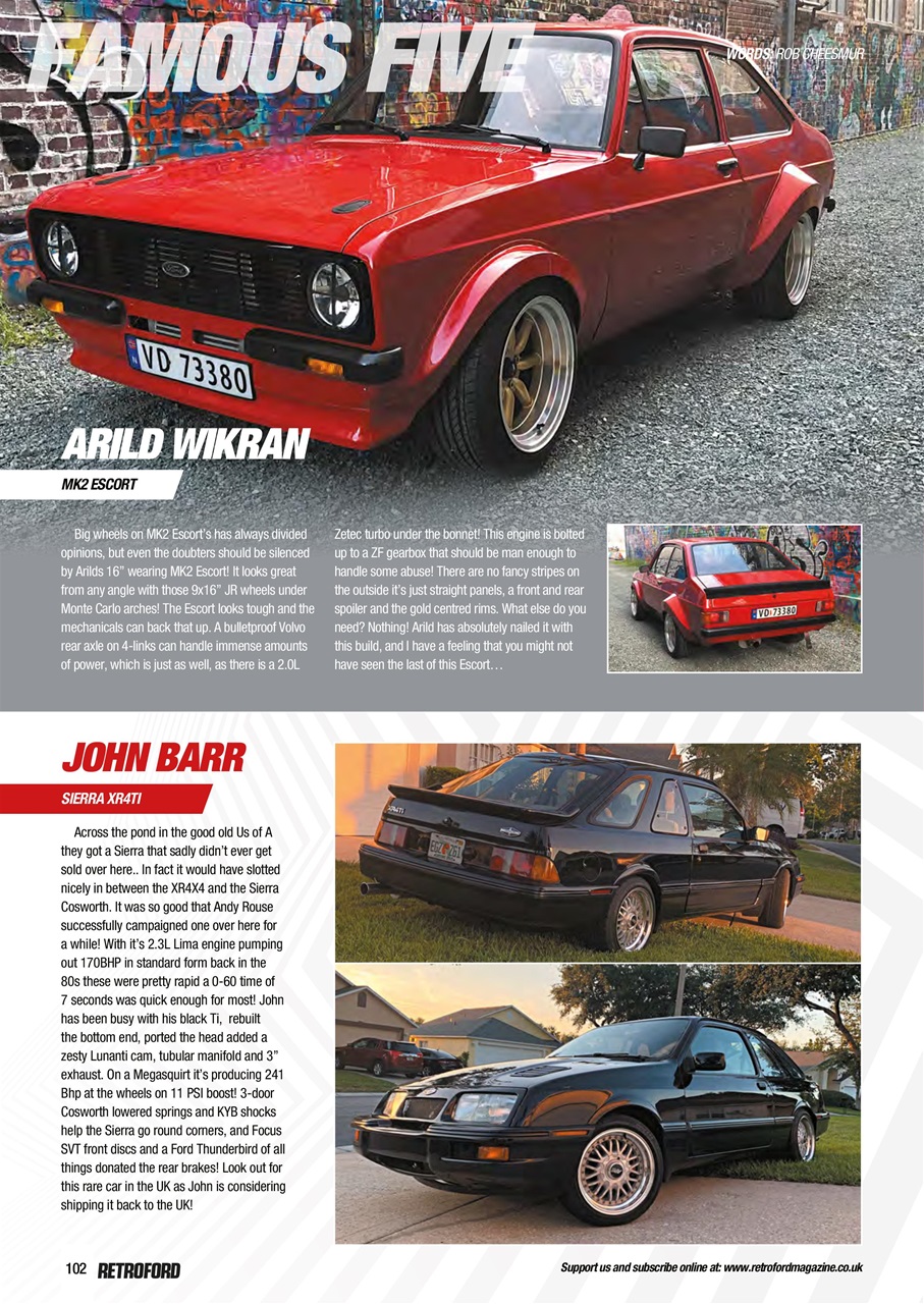 Retro Ford Preview Pages
