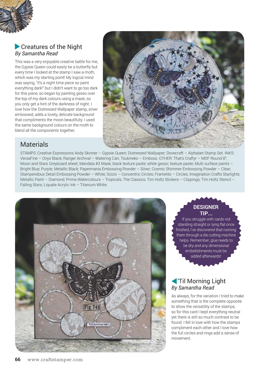 Craft Stamper Preview Pages