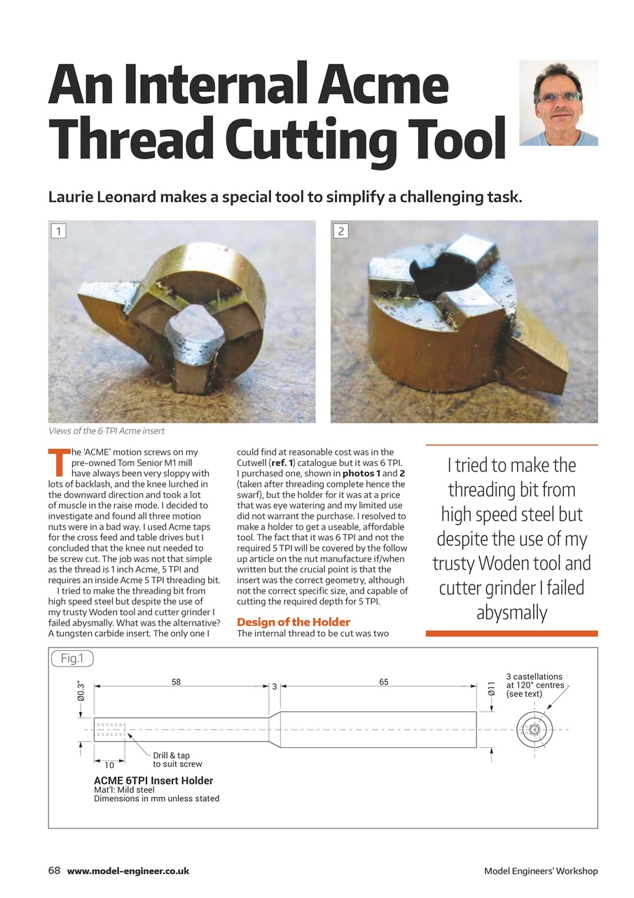 Model Engineer & Workshop Magazine Preview Pages