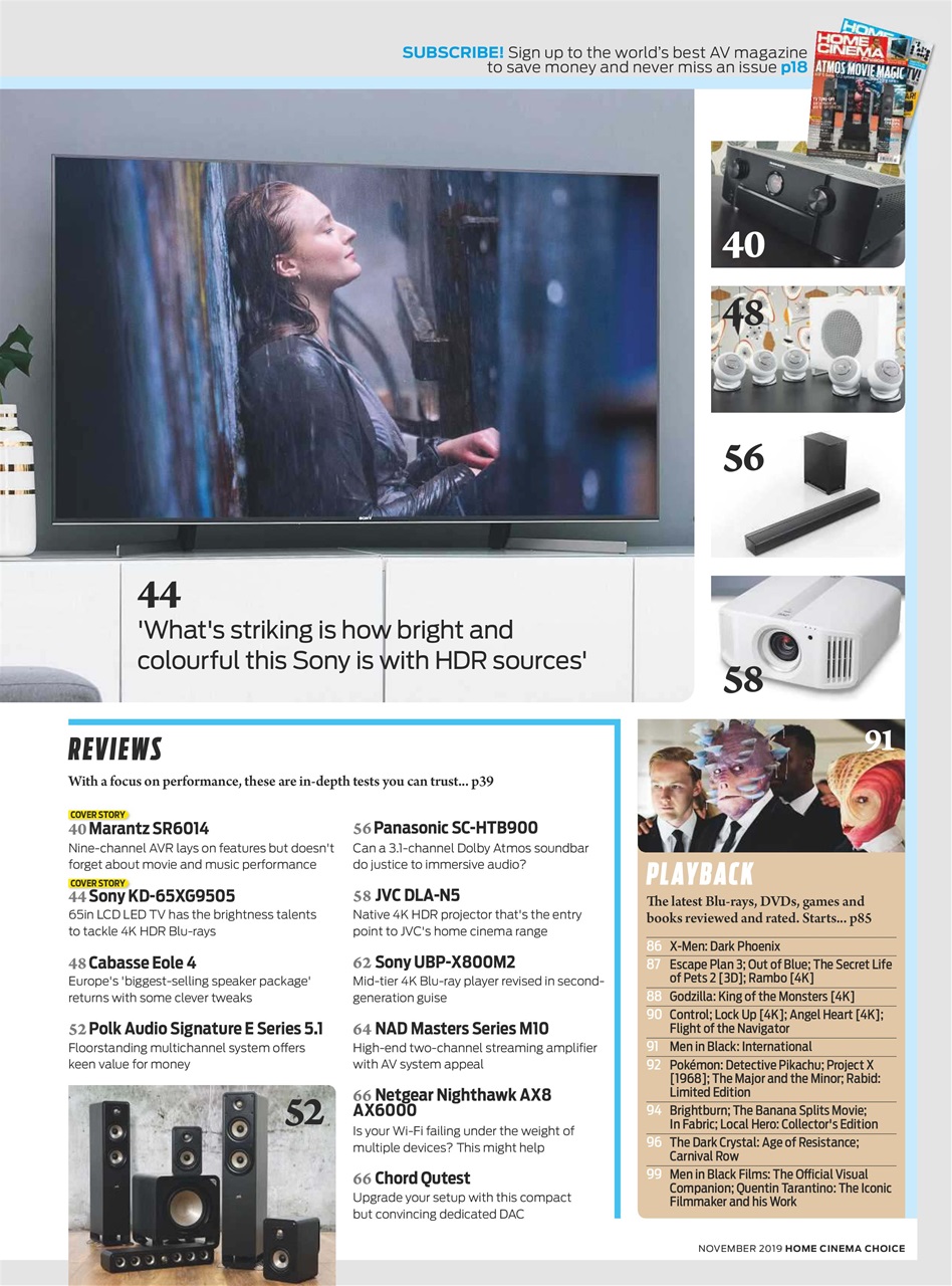 Home Cinema Choice Preview Pages