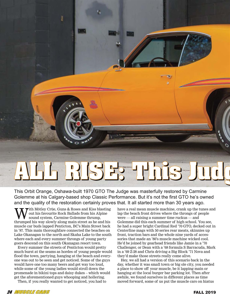 Muscle Cars Preview Pages