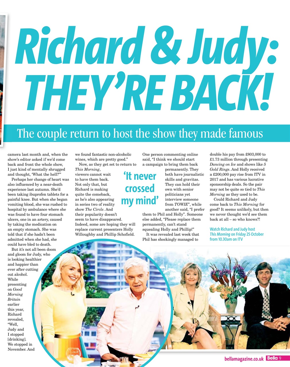 Bella Magazine Preview Pages