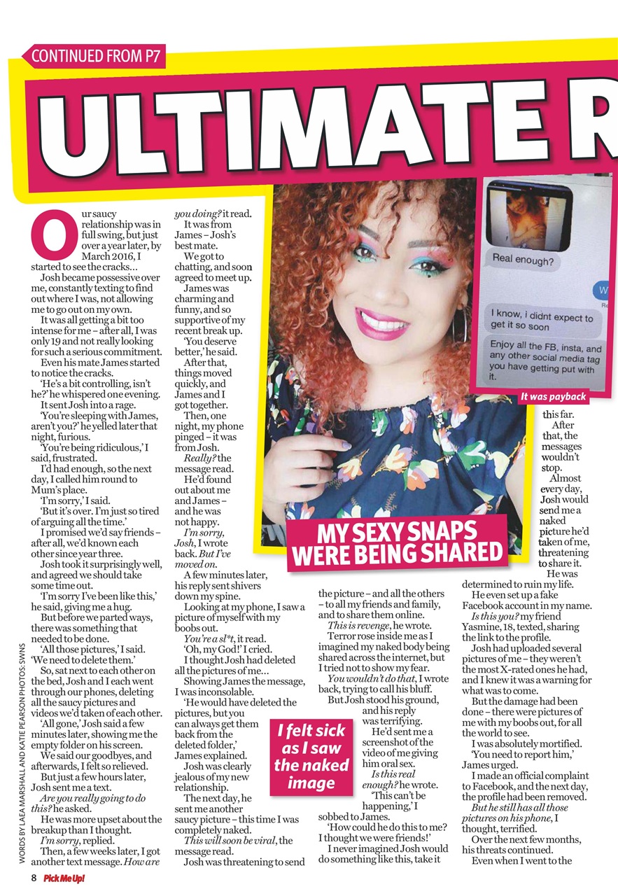 Pick Me Up Preview Pages