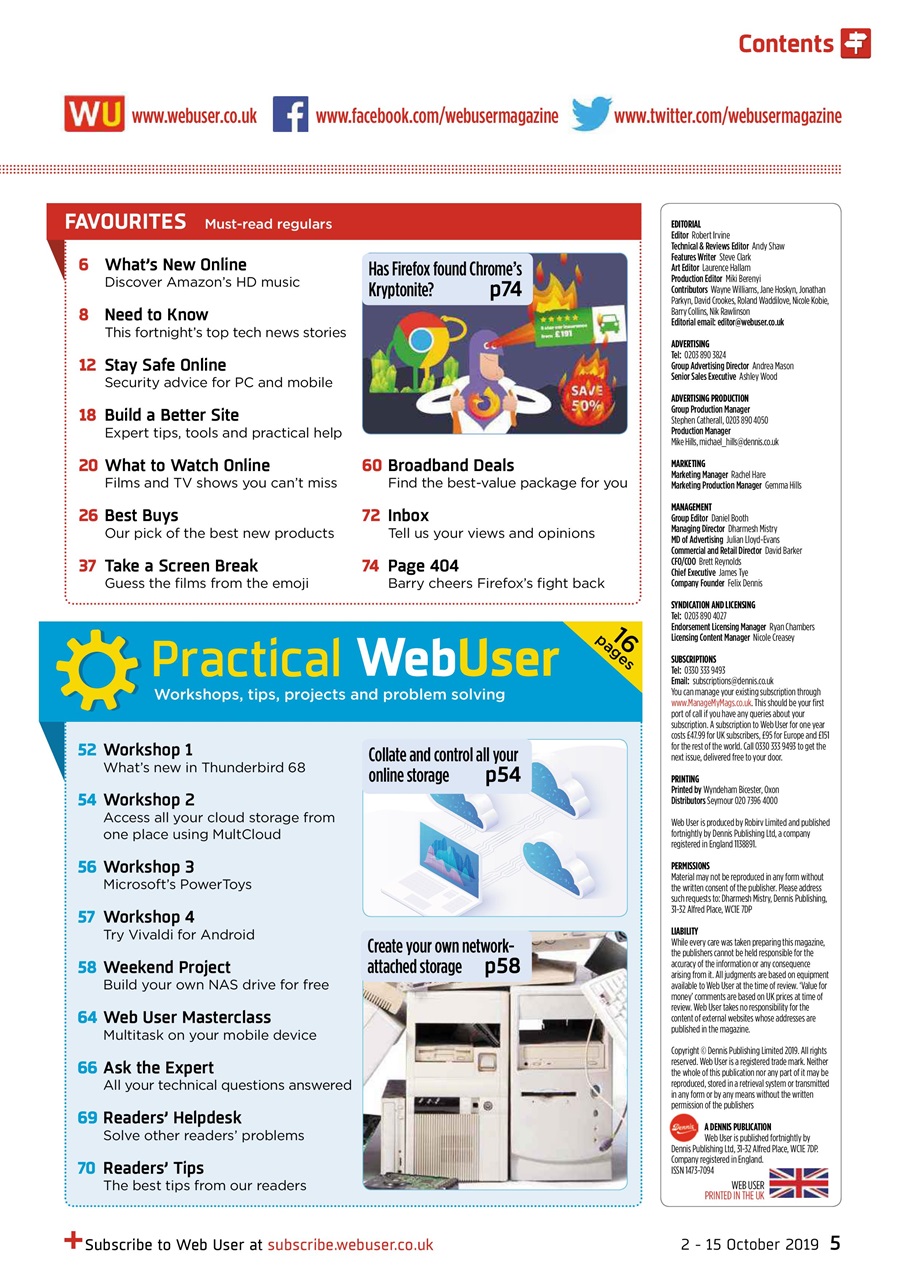 Webuser Preview Pages