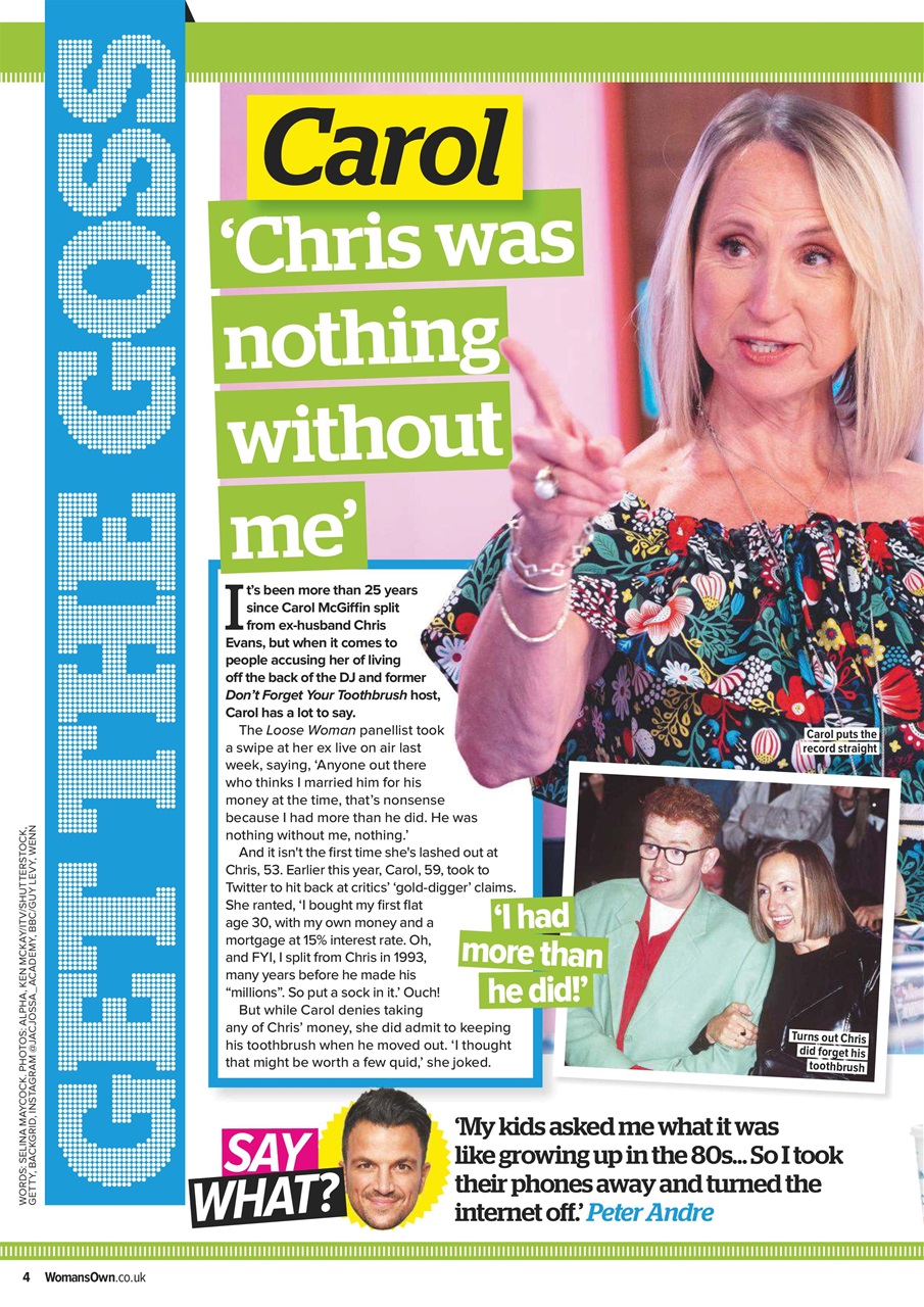 Woman's Own Preview Pages