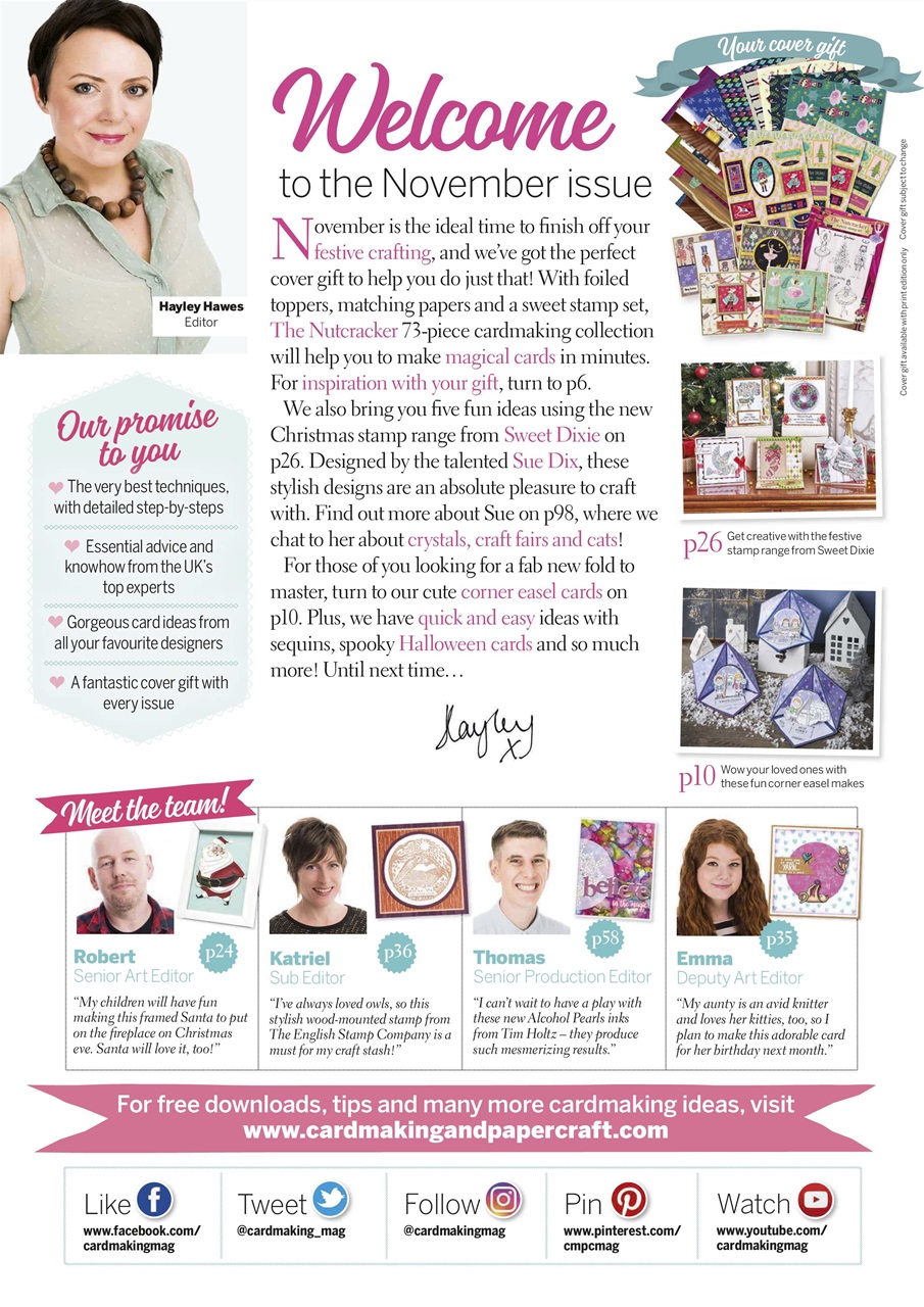 Cardmaking & Papercraft Preview Pages