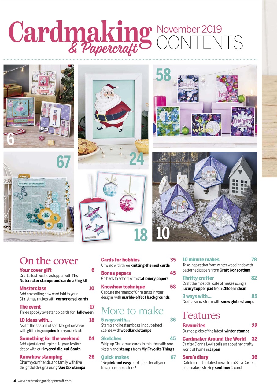 Cardmaking & Papercraft Preview Pages