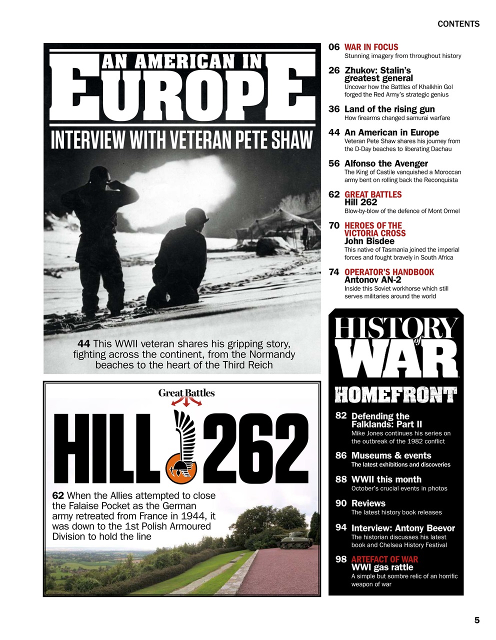 History of War Preview Pages