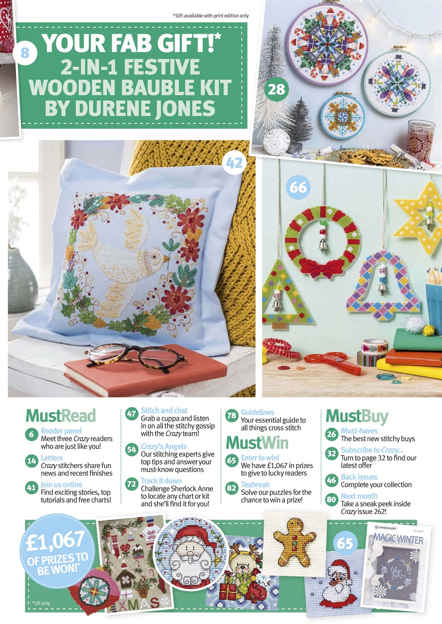 Cross Stitch Crazy Preview Pages