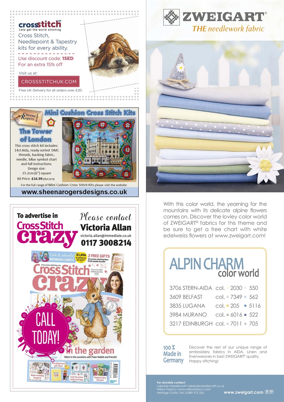 Cross Stitch Crazy Preview Pages