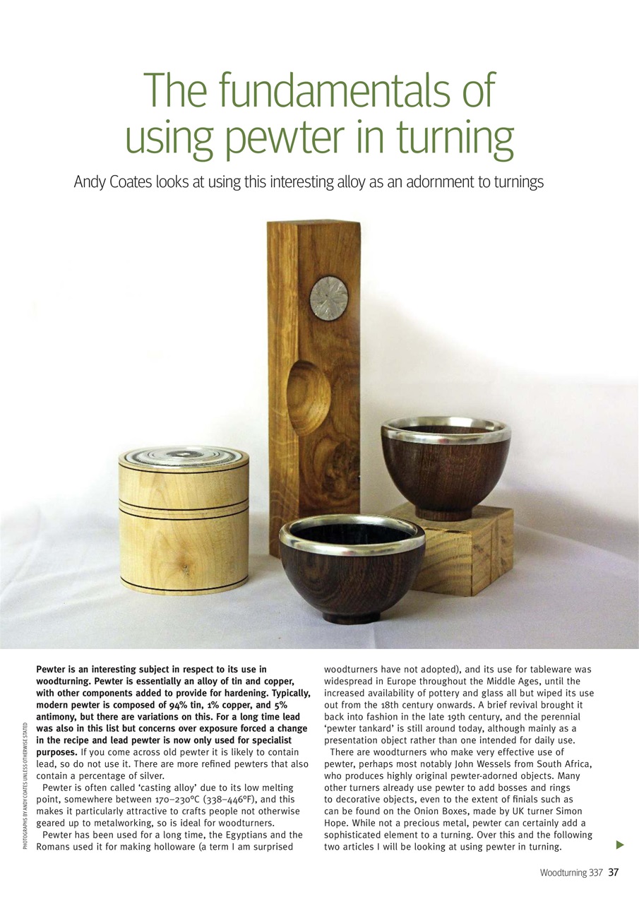 Woodturning Preview Pages