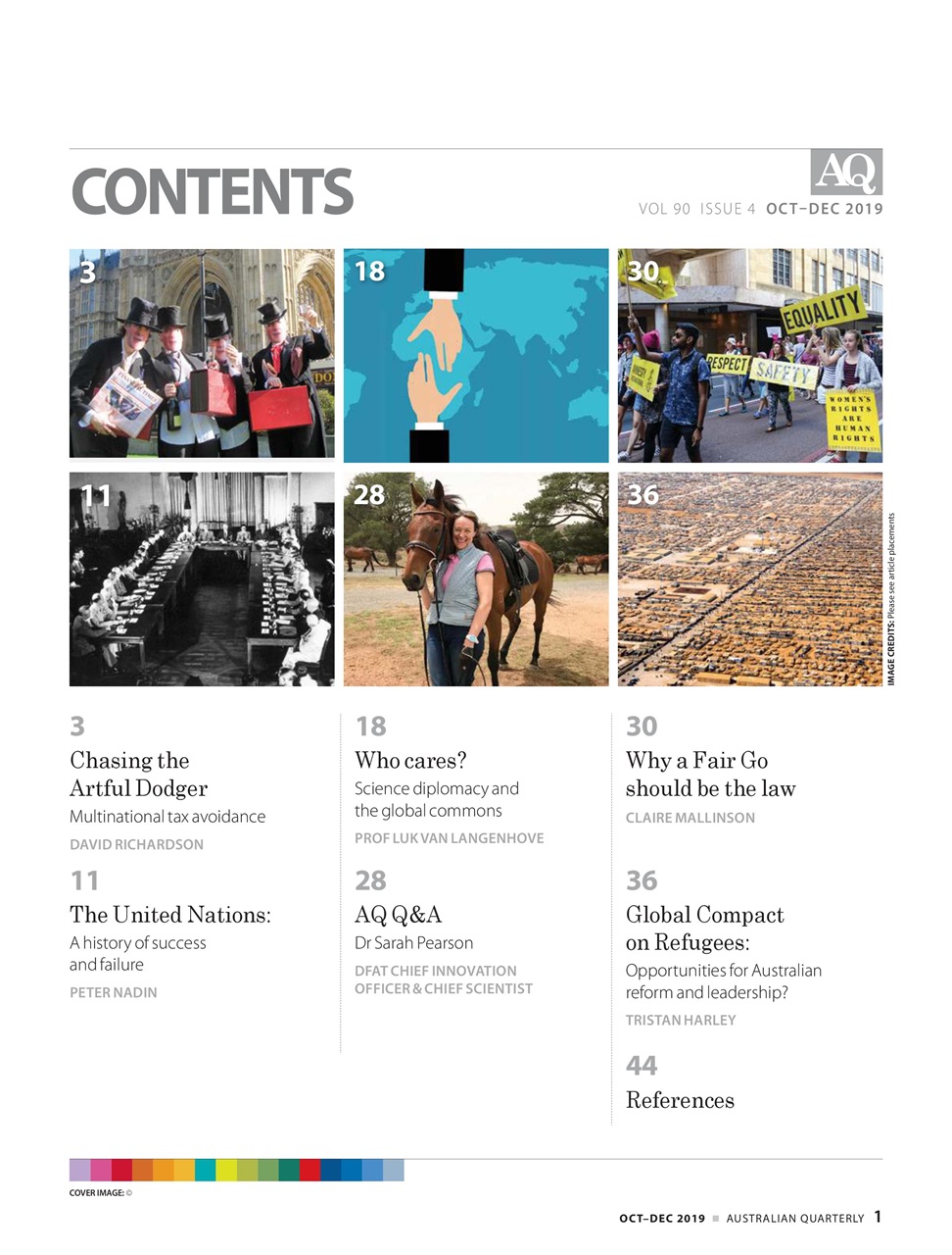 AQ: Australian Quarterly Preview Pages