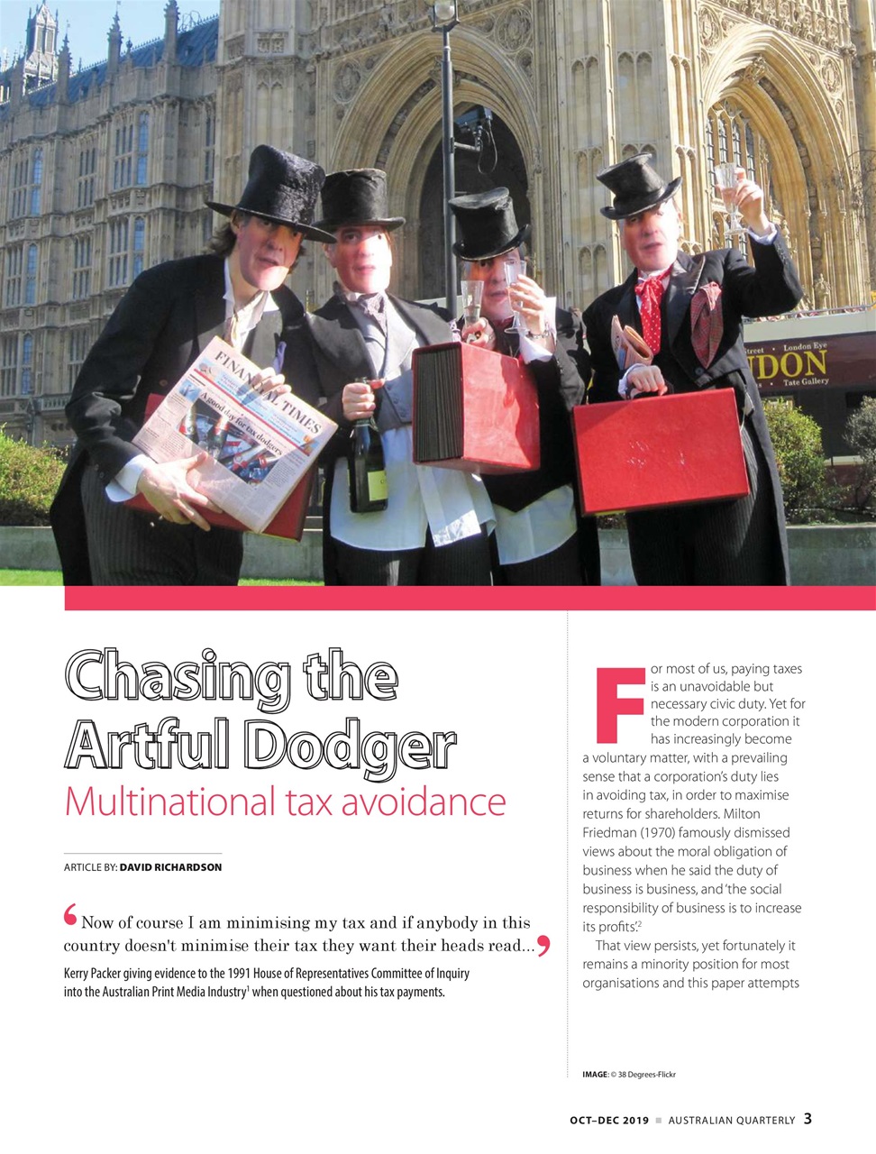 AQ: Australian Quarterly Preview Pages