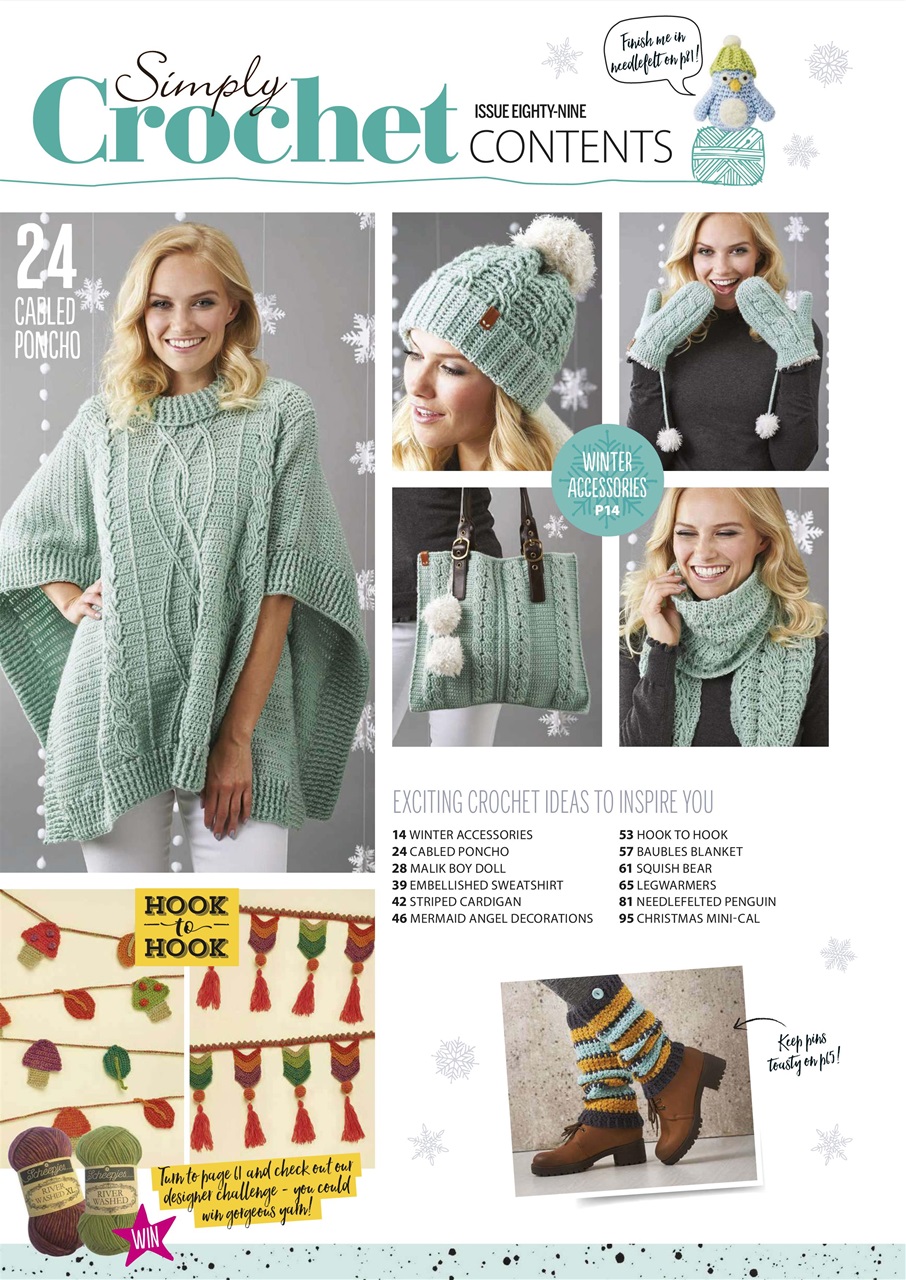 Simply Crochet Magazine Issue 89 Back Issue 2433