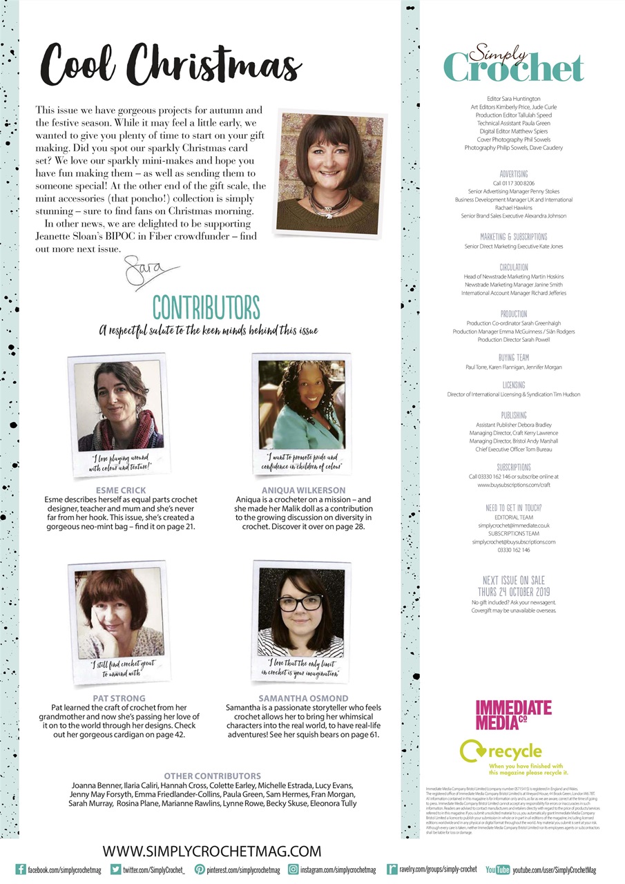 Simply Crochet Preview Pages