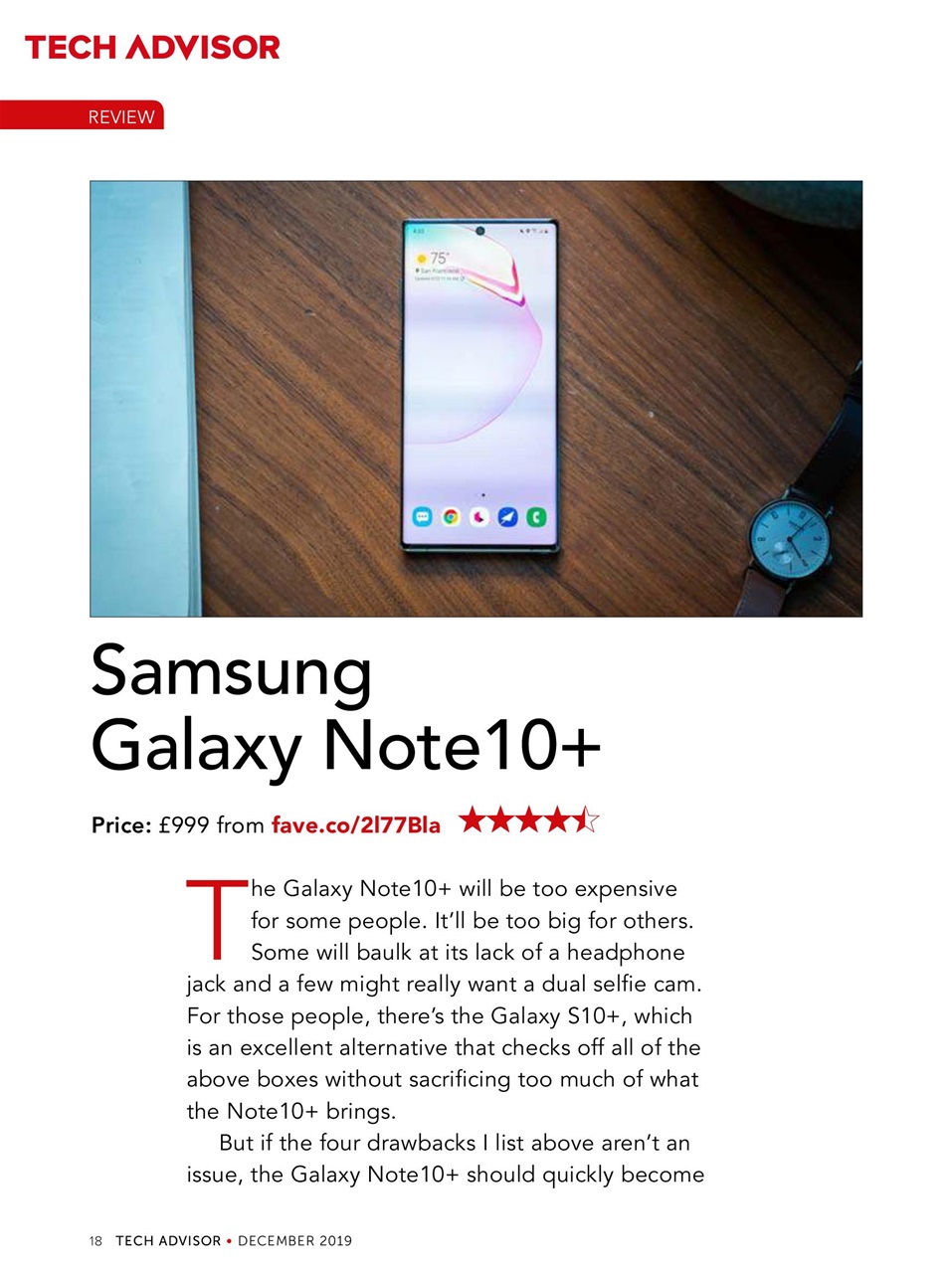 Tech Advisor Preview Pages