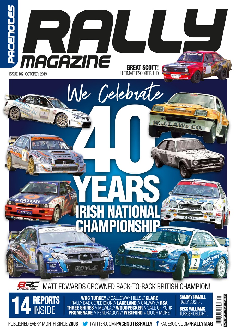 Pacenotes Rally magazine Preview Pages