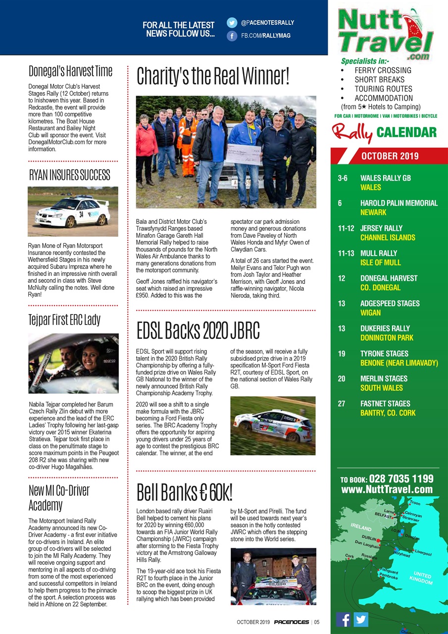Pacenotes Rally magazine Preview Pages