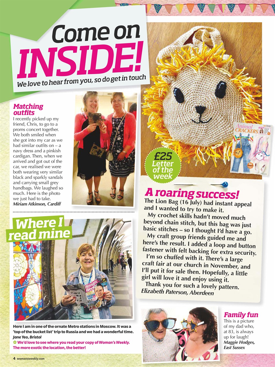 Woman's Weekly Preview Pages