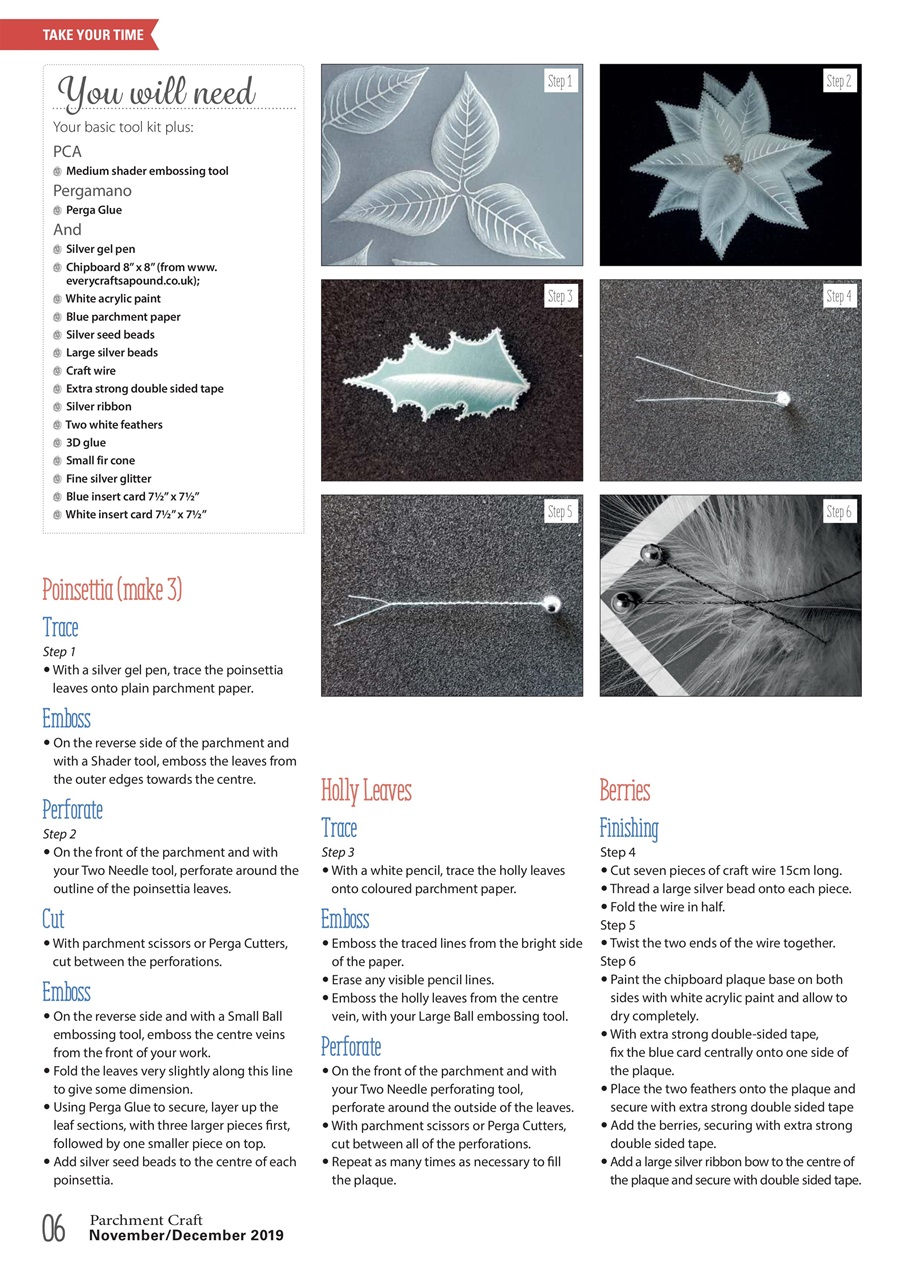 Parchment Craft Preview Pages
