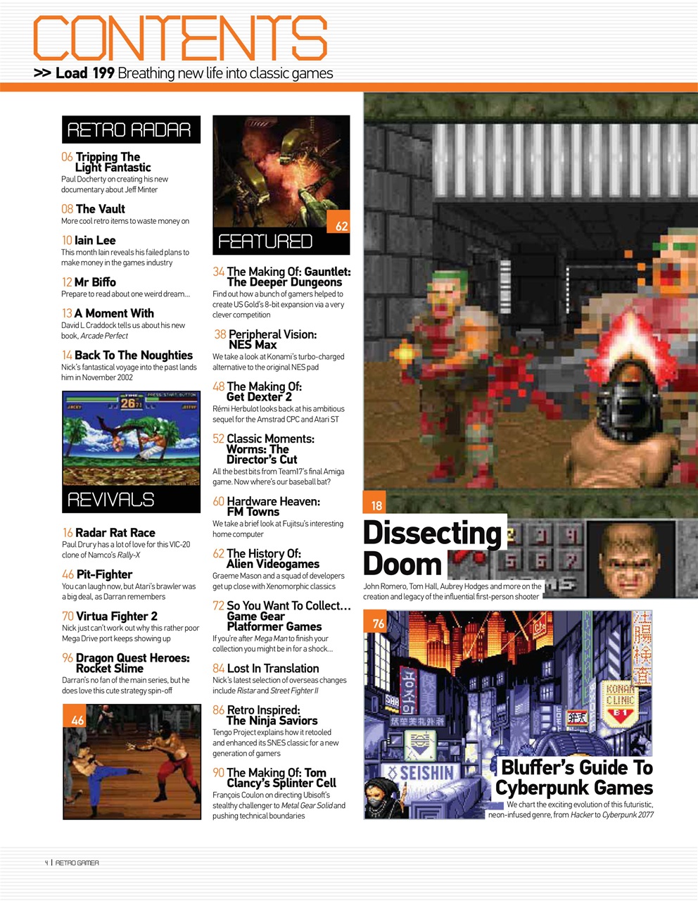 Retro Gamer Preview Pages