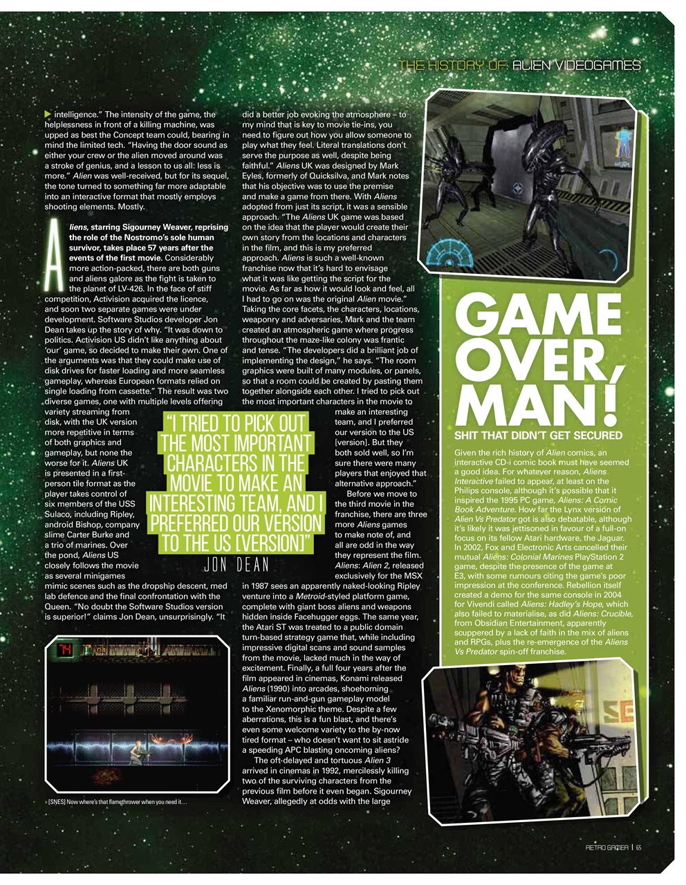 Retro Gamer Preview Pages