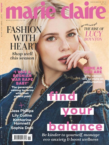 Marie Claire issue November 2019