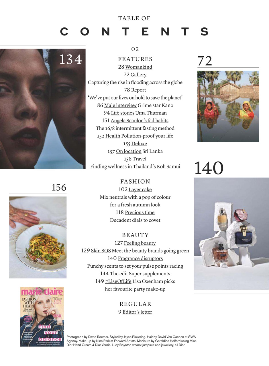 Marie Claire Preview Pages