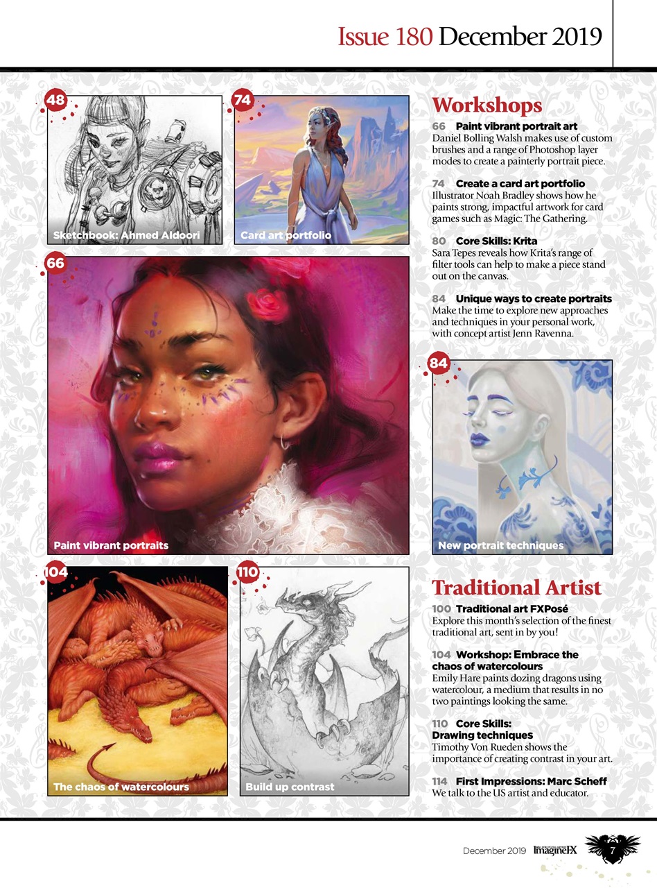 ImagineFX Preview Pages