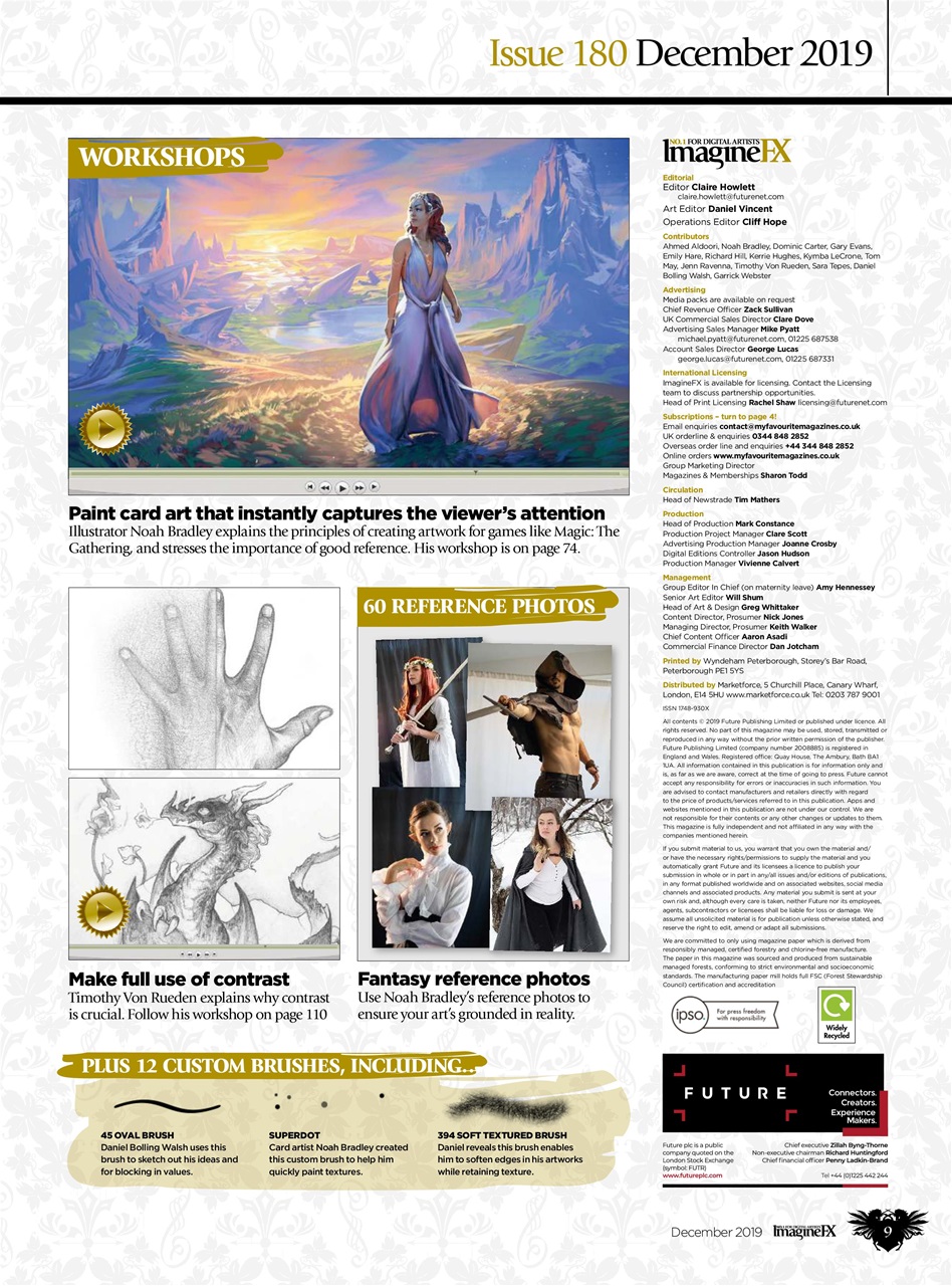 ImagineFX Preview Pages