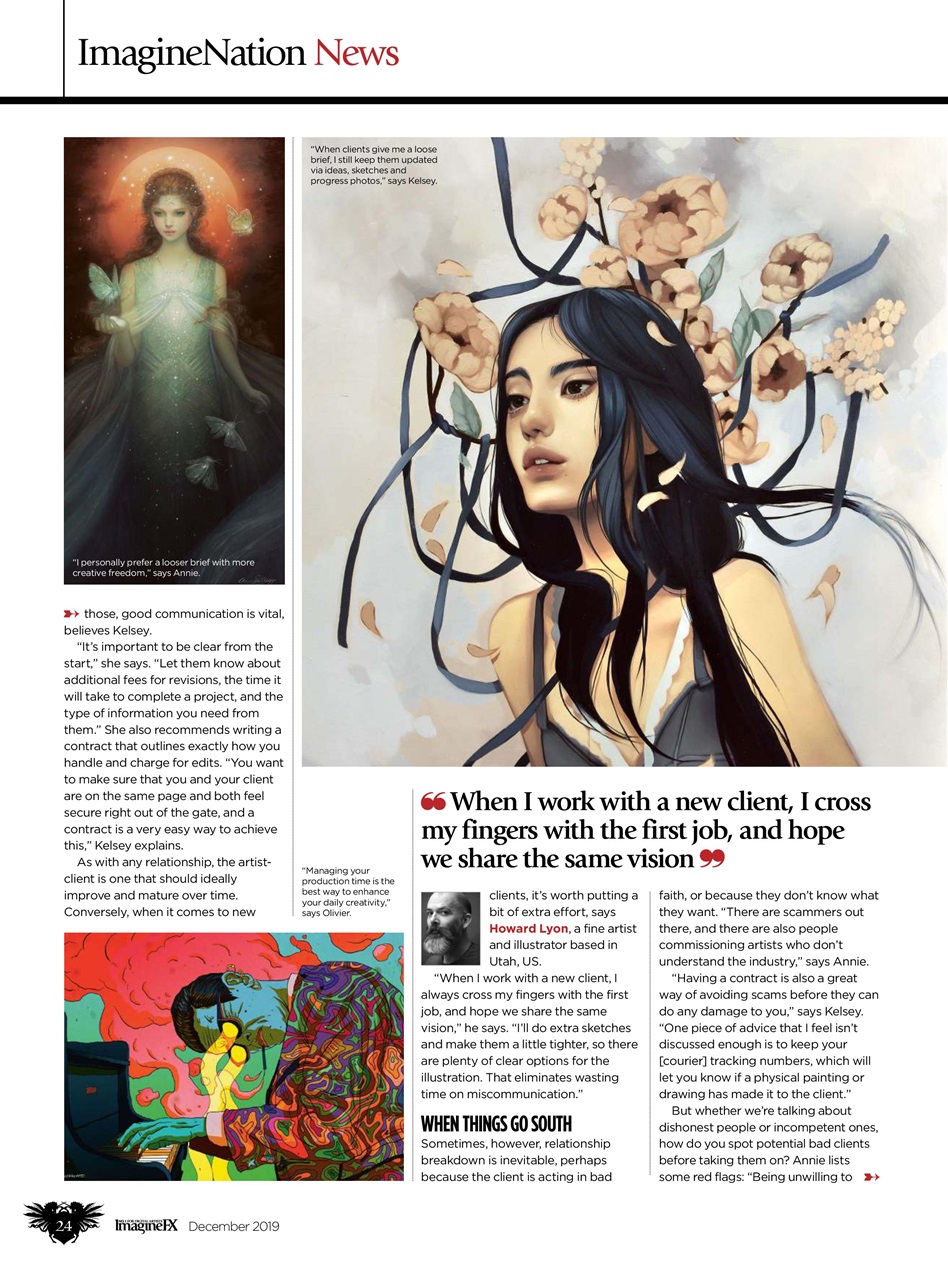 ImagineFX Preview Pages