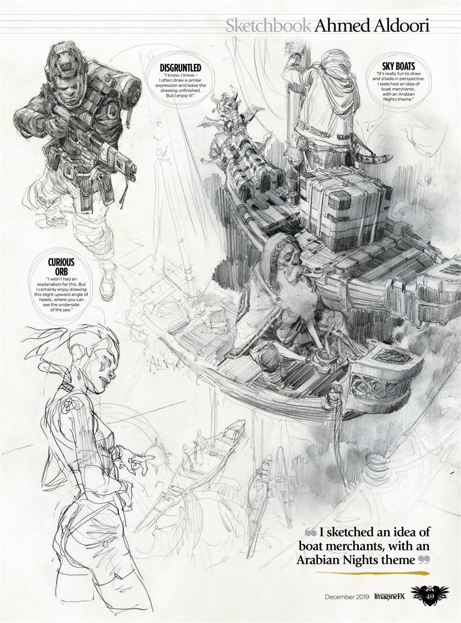 ImagineFX Preview Pages