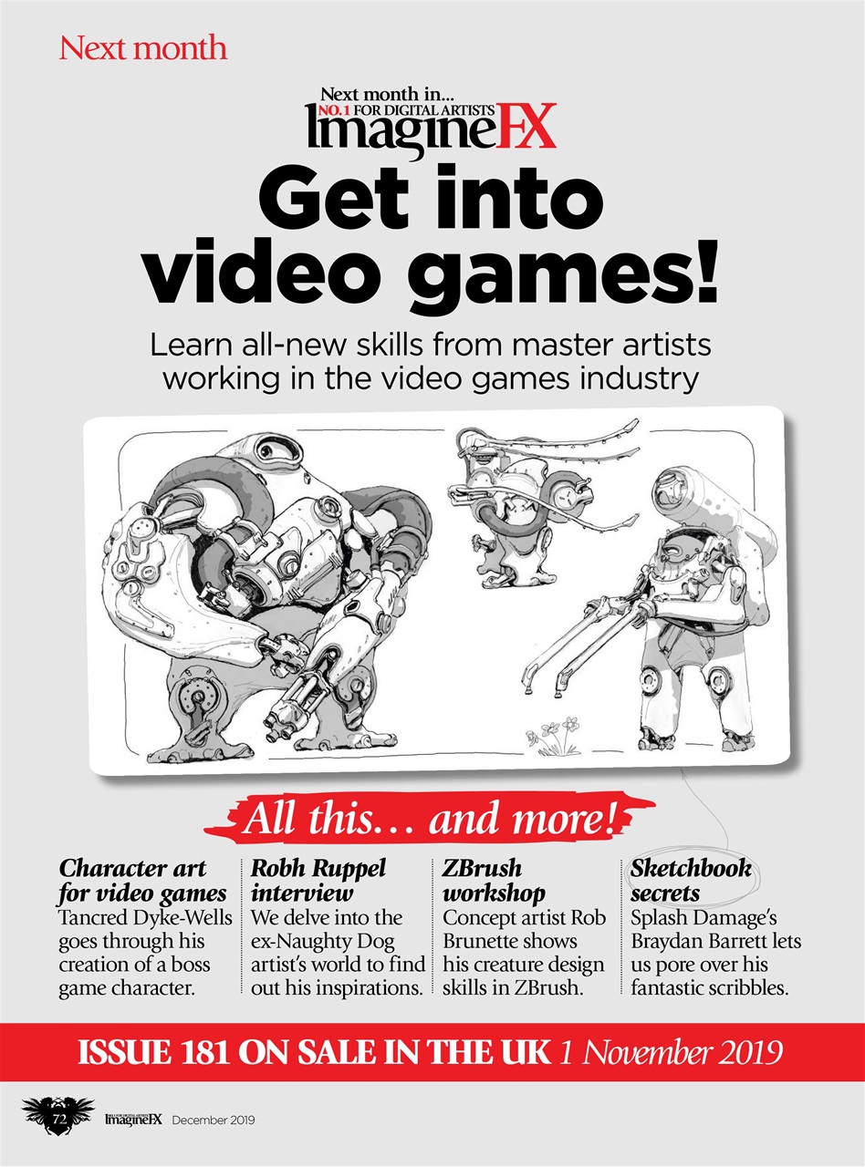 ImagineFX Preview Pages