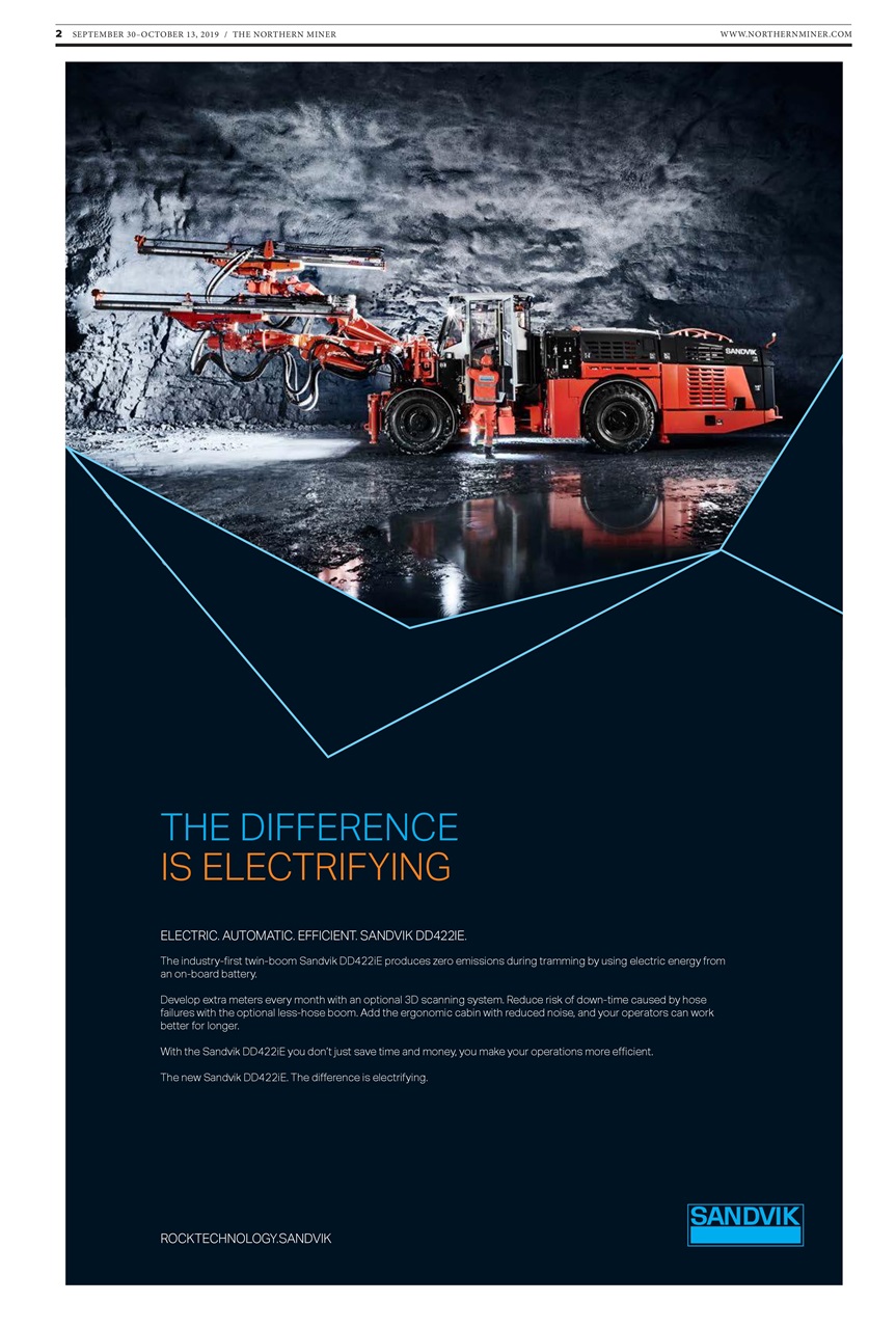 The Northern Miner Preview Pages