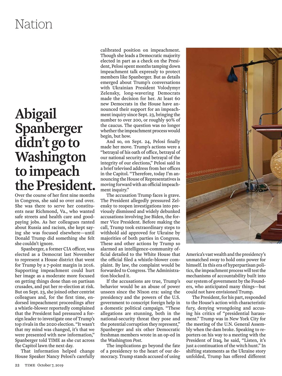 TIME Magazine Europe Preview Pages