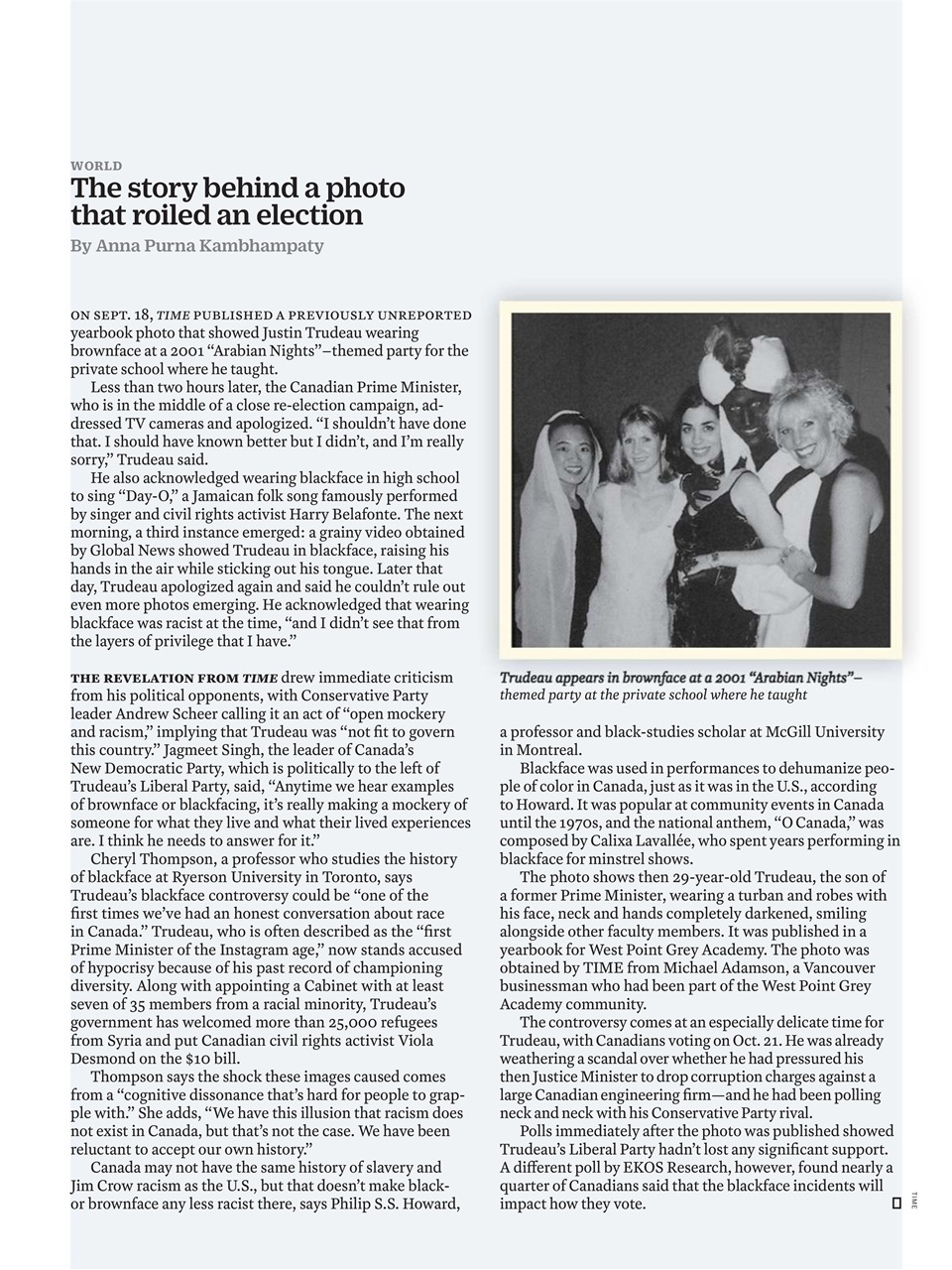 TIME Magazine Europe Preview Pages