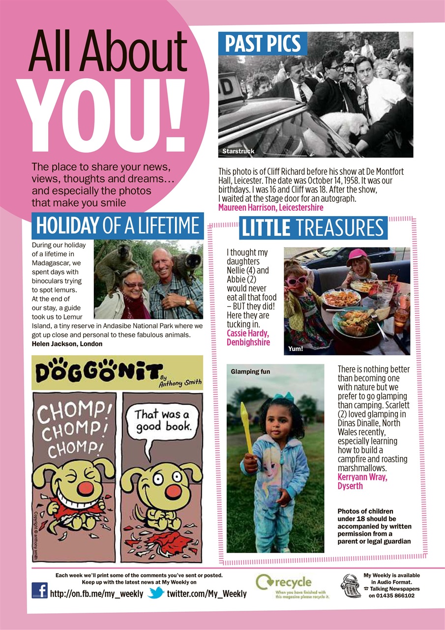 My Weekly Preview Pages