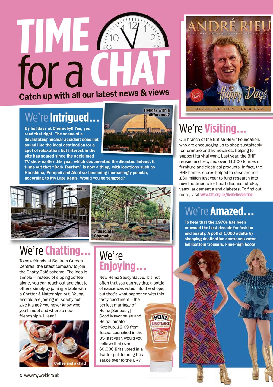 My Weekly Preview Pages