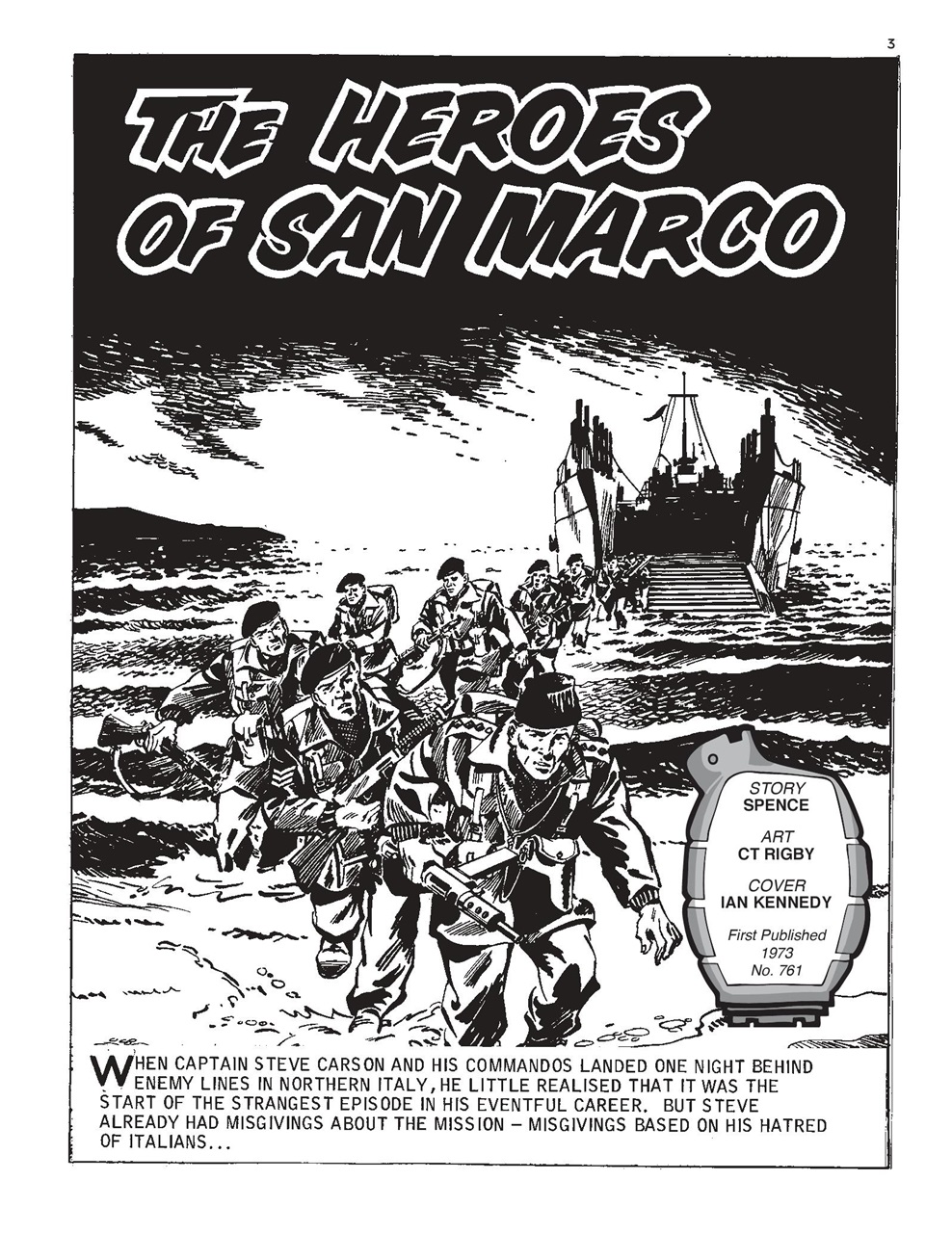 Commando Preview Pages