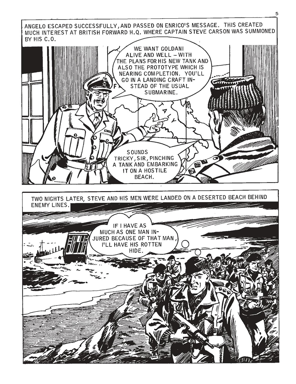 Commando Preview Pages