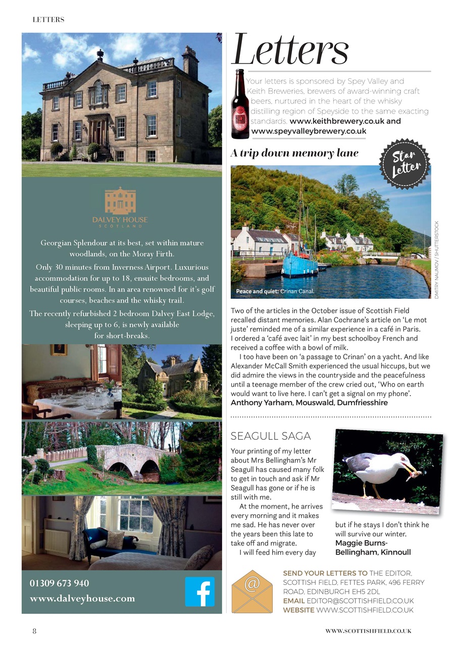 Scottish Field Preview Pages