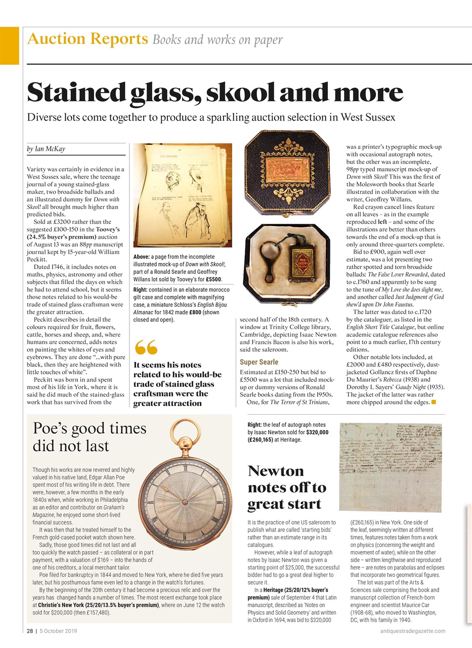 Antiques Trade Gazette Preview Pages