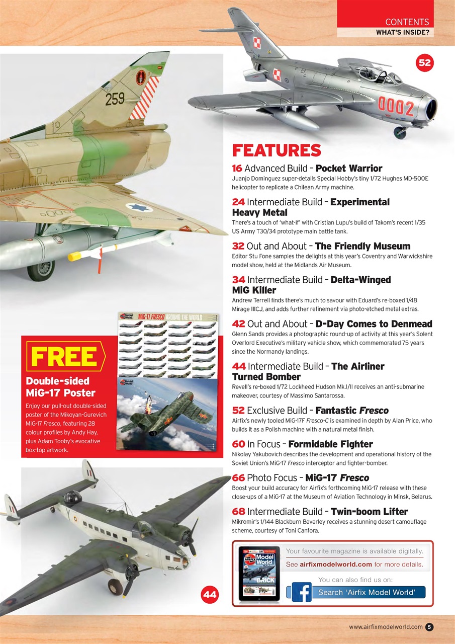 Airfix Model World Preview Pages