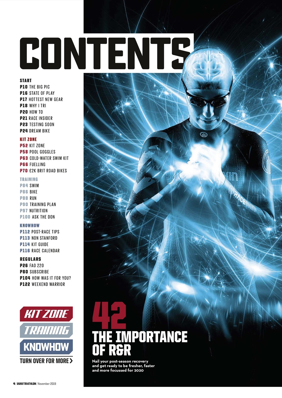 220 Triathlon Magazine Preview Pages