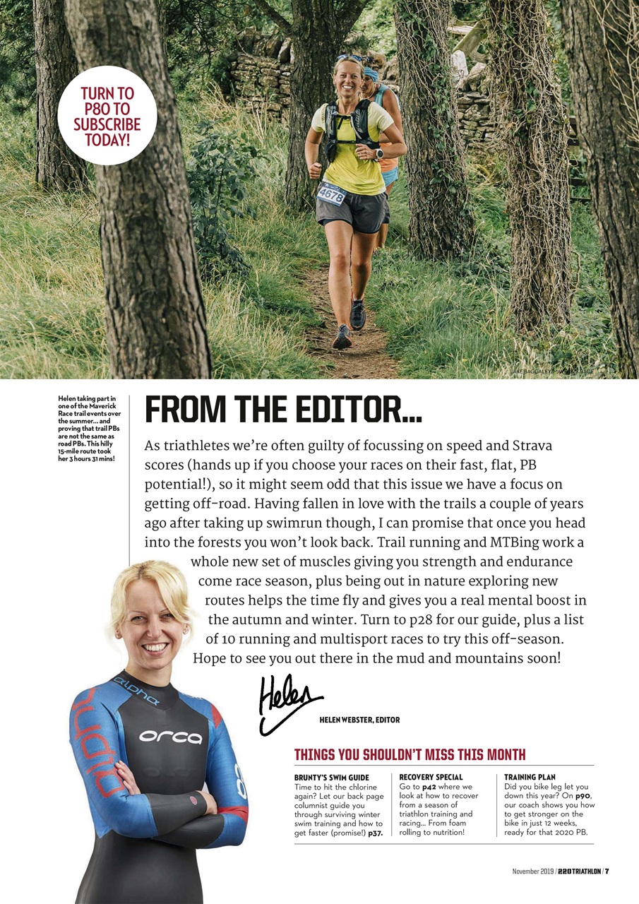 220 Triathlon Magazine Preview Pages